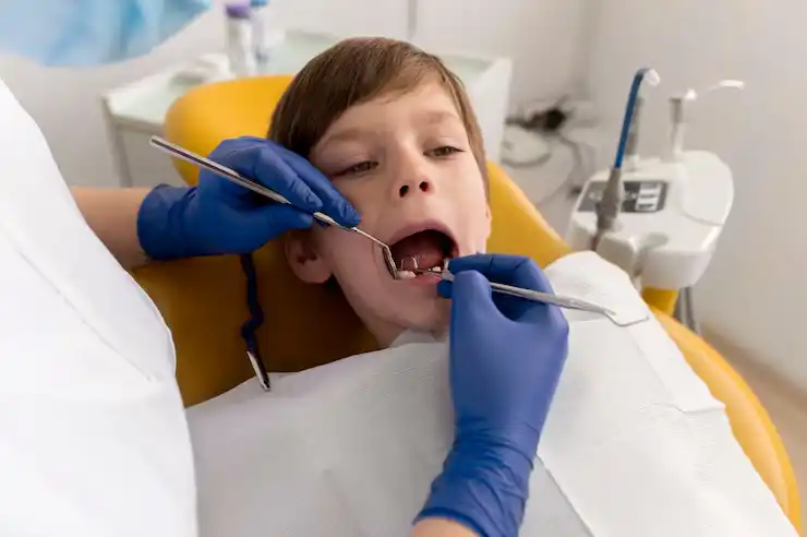 علاج سريع للاسنان الاطفال