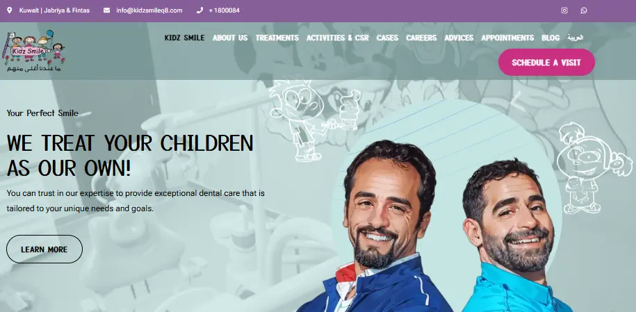 Pediatric Dental Websites