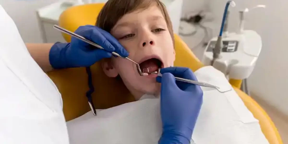 علاج سريع للاسنان الاطفال